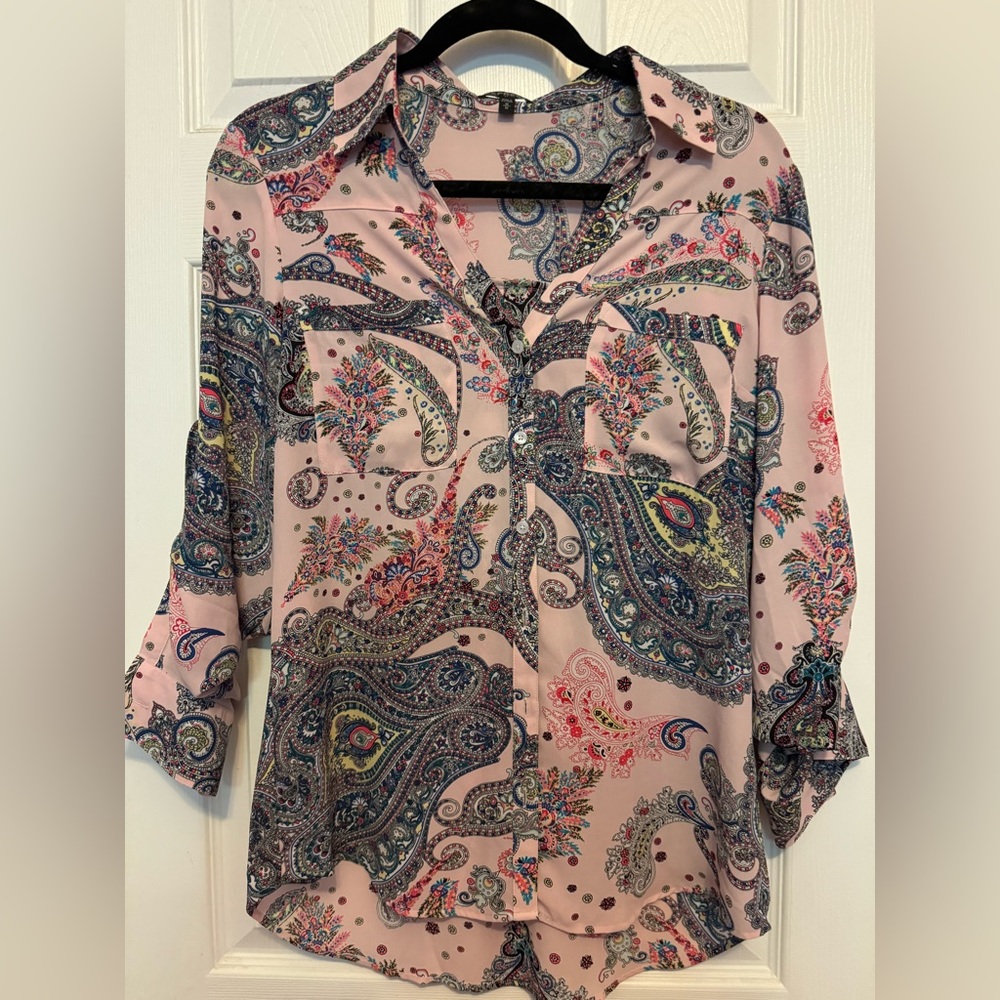 The Portfino Shirt Express Paisley print